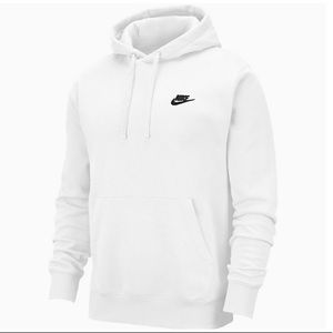 Men’s Nike Sportswear Hoodie White NWT Size Small